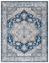 Safavieh Brentwood 10'-0" x 13'-0" Rug in Navy / Grey