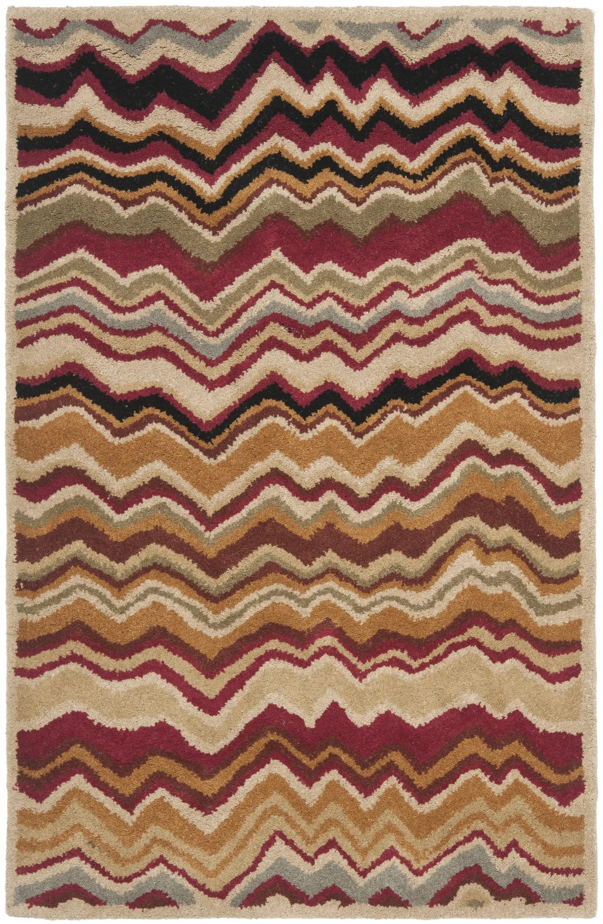 Safavieh Wyndham 2'-6" x 4'-0" Rug in Red / Multi