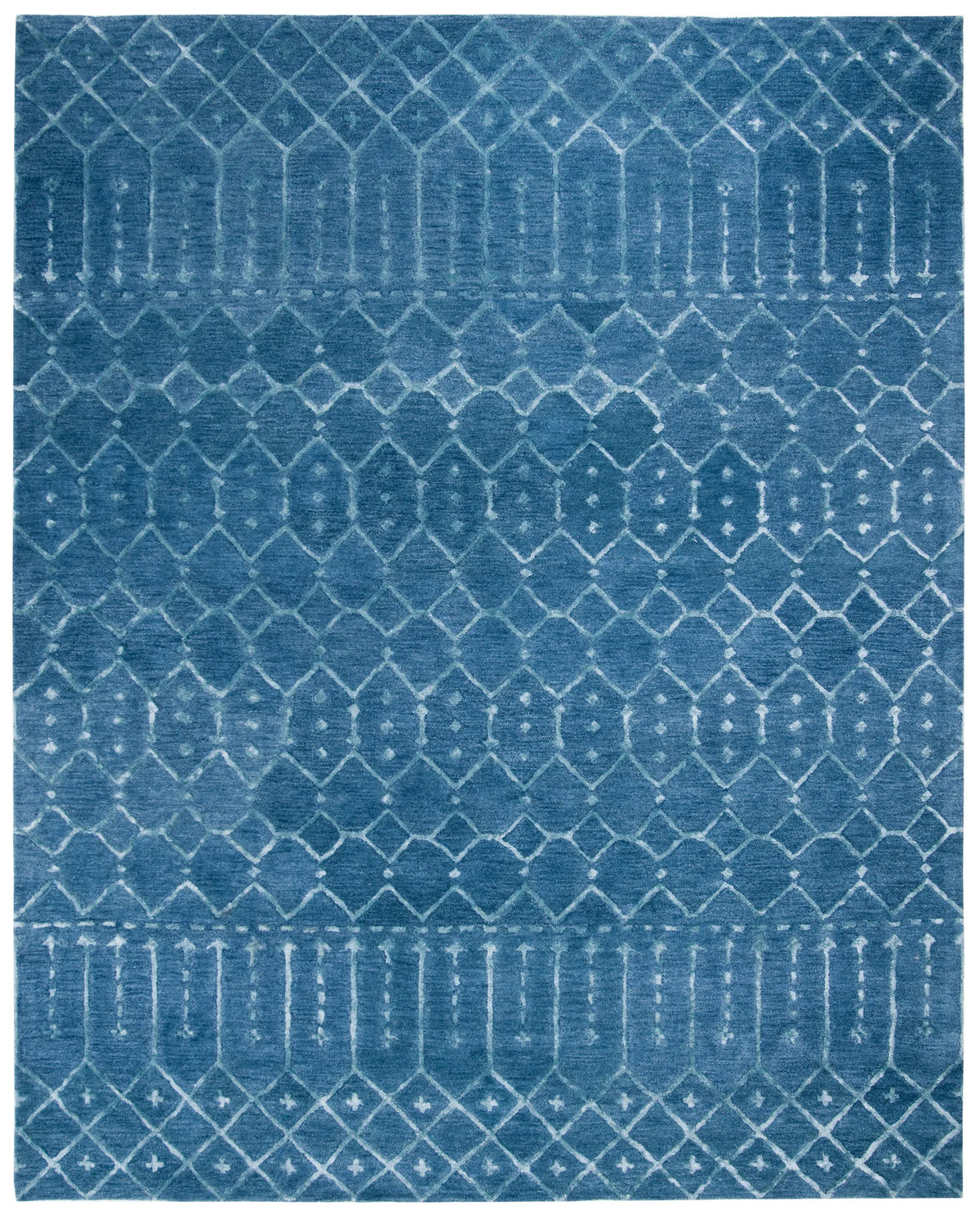Safavieh Himalaya 10'-0" x 14'-0" Rug in Navy / Silver