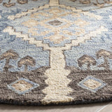 Safavieh Aspen 5'-0" x 5'-0" Rug in Light Blue / Cream