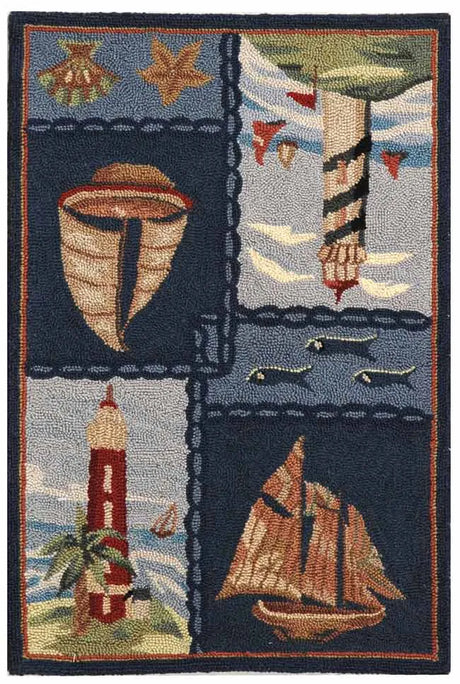 Safavieh Chelsea 1'-8" x 2'-6" Rug in Blue