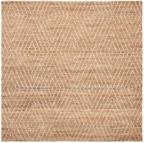 Safavieh Bohemian 6'-0" x 6'-0" Rug in Natural / Ivory