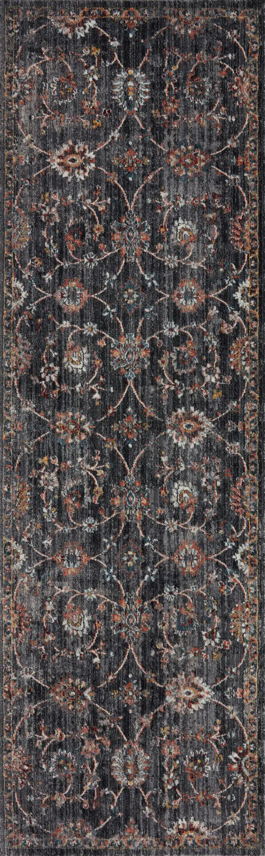 Loloi Samra Sam-08 Charcoal/Multi Rugs - runner flat