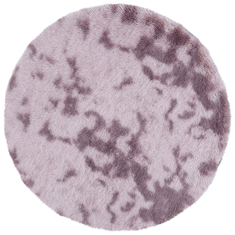 Safavieh Rainbow Shag 4'-0" x 4'-0" Rug in Purple