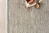 Loloi Omen Ome-01 Grey Rugs - styled aerial 1