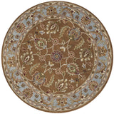Safavieh Heritage 6'-0" x 6'-0" Rug in Brown / Blue