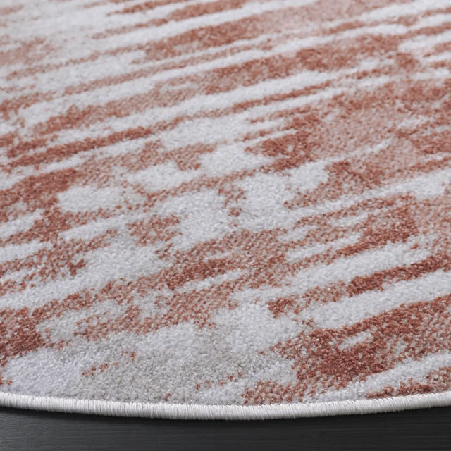 Safavieh Bayside 6'-7" x 6'-7" Rug in Ivory / Orange Beige