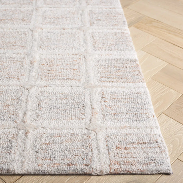 Safavieh Pine 4'-0" x 6'-0" Rug in Rust / Grey