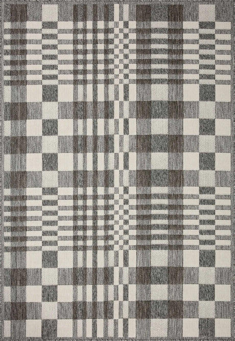 Loloi Rainier Rai-04 Ivory/Pebble Rug - main flat