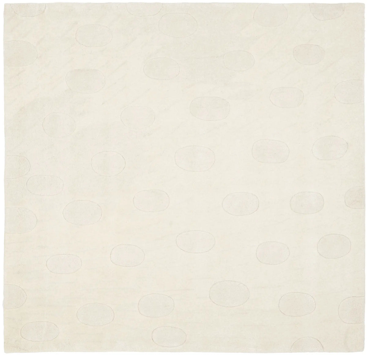 Safavieh Soho 6'-0" x 6'-0" Rug in White / White