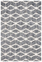 Safavieh Ebony 4'-0" x 6'-0" Rug in Dark Grey / Ivory