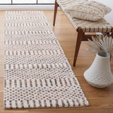 Safavieh Casablanca 2'-3" x 8'-0" Rug in Ivory / Pink
