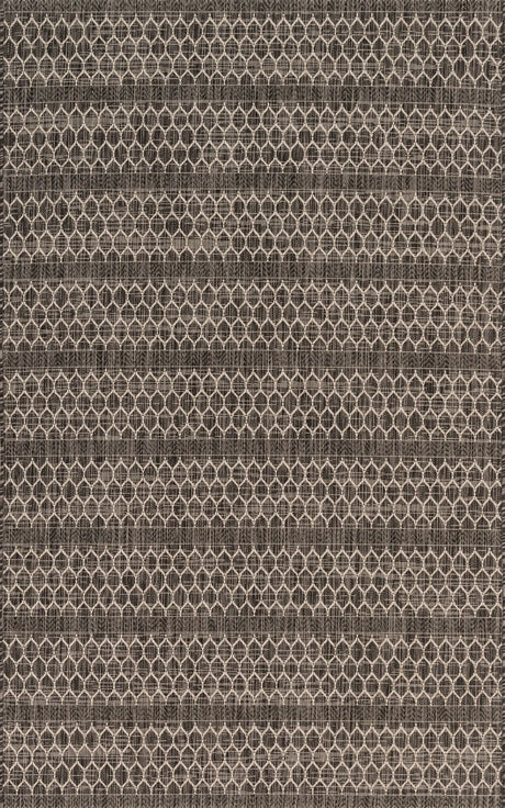 Loloi Isle Ie-01 Black / Grey Rugs - main flat