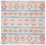 Safavieh Summer 6'-7" x 6'-7" Rug in Ivory / Red