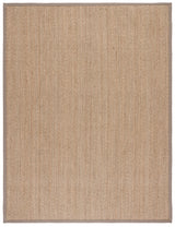 Safavieh Natural Fiber 10'-0" x 14'-0" Rug in Natural / Grey