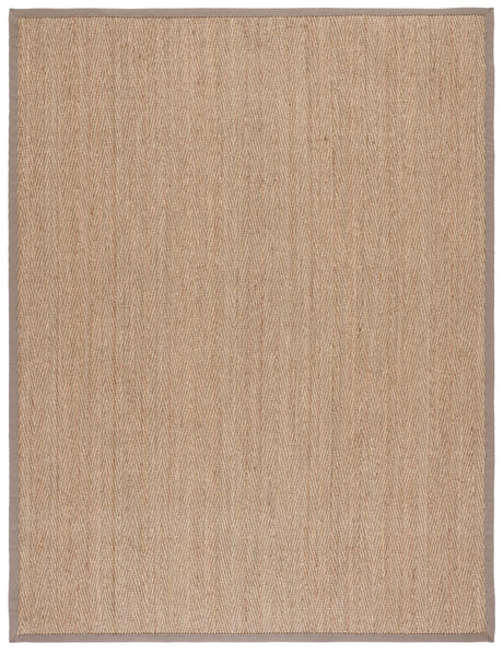 Safavieh Natural Fiber 10'-0" x 14'-0" Rug in Natural / Grey
