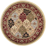 Safavieh Lyndhurst 5'-3" x 5'-3" Rug in Multi / Red