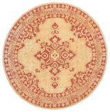Safavieh Sahara 6'-0" x 6'-0" Rug in Coral
