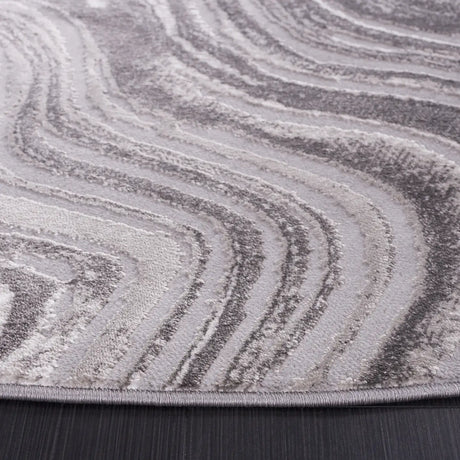 Safavieh Meadow 500 6'-7" x 6'-7" Rug in Grey