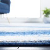 Safavieh Jasper 100 4'-0" x 6'-0" Rug in Navy / Ivory