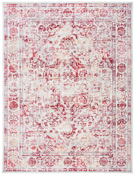 Safavieh Brentwood 10'-0" x 13'-0" Rug in Ivory / Red