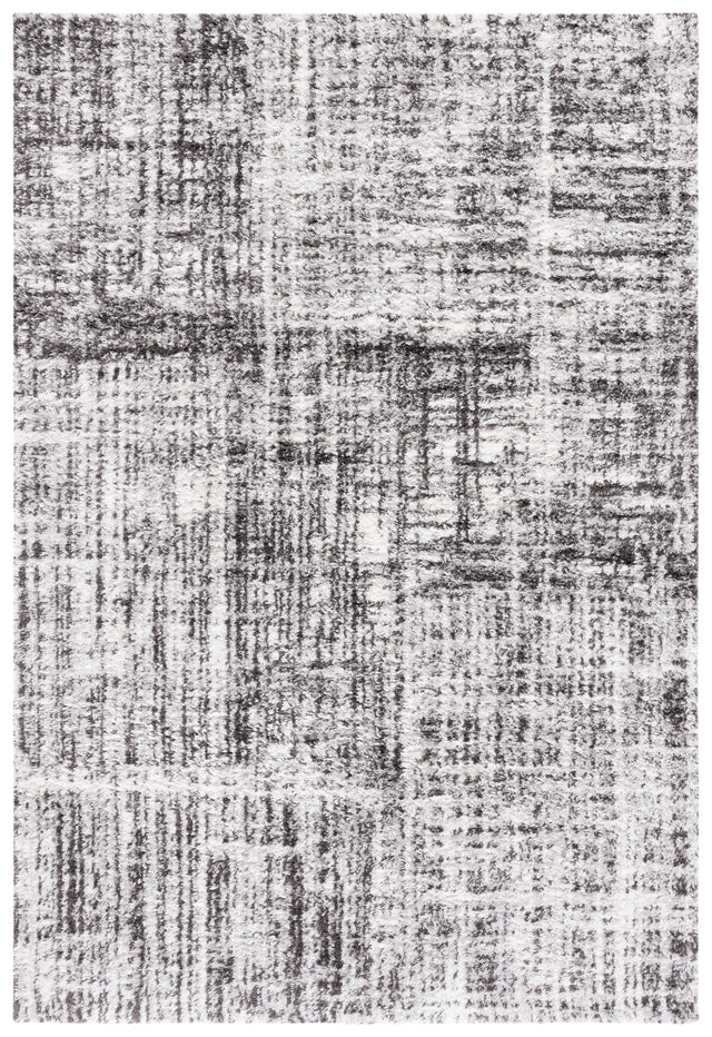 Safavieh Berber Shag 4'-5" x 6'-5" Rug in Grey / Dark Grey