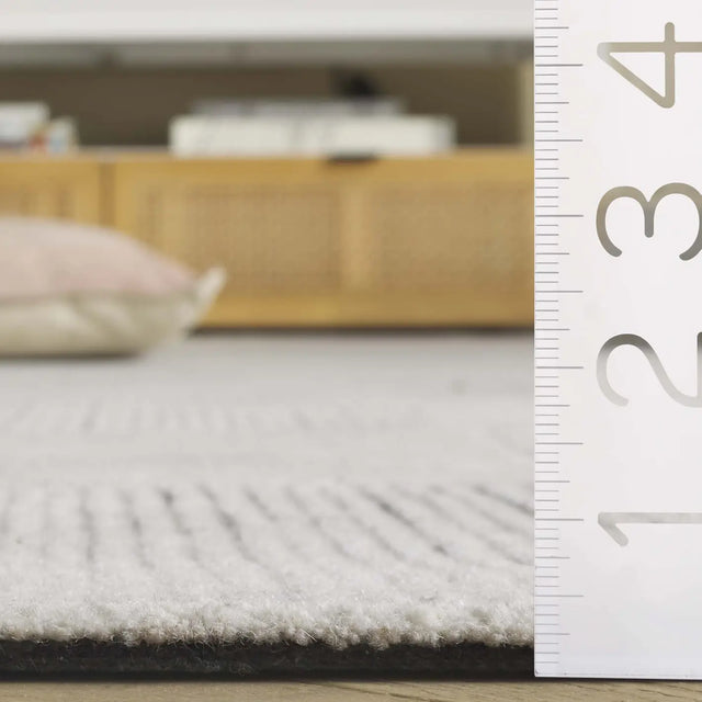 Safavieh Metro 4'-0" x 6'-0" Rug in Ivory / Charcoal