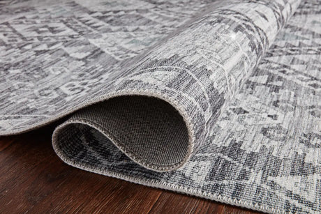Loloi Zion Zio-03 Charcoal/Slate Rugs - pile height