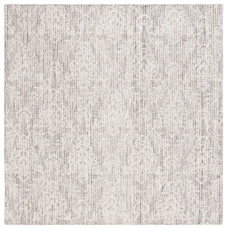 Safavieh Ebony 6'-0" x 6'-0" Rug in Grey / Ivory