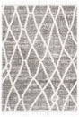 Safavieh Berber Fringe Shag 5'-3" x 7'-6" Rug in Grey / Cream