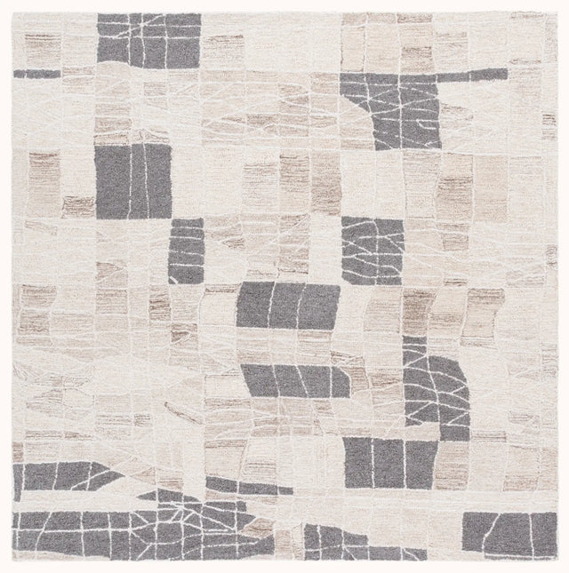 Safavieh Pine 6'-0" x 6'-0" Rug in Ivory / Light Brown