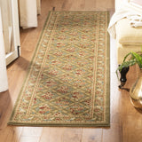 Safavieh Lyndhurst 2'-3" x 12'-0" Rug in Green / Green