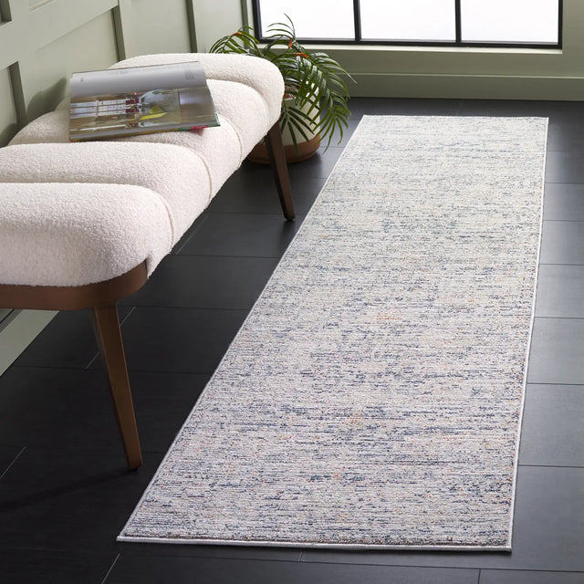 Safavieh Hunter 100 2'-2" x 8'-0" Rug in Ivory / Dark Grey / Sage