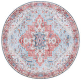Safavieh Tucson 6'-0" x 6'-0" Rug in Red / Blue