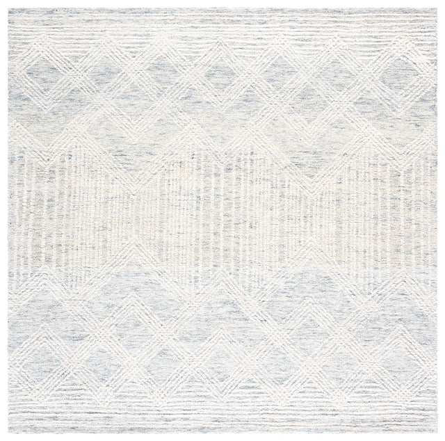 Safavieh Pine 6'-0" x 6'-0" Rug in Light Grey / Ivory