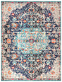 Safavieh Madison 10'-0" x 14'-0" Rug in Black / Teal