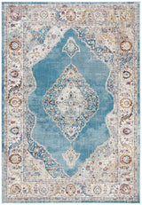 Safavieh Aria 4'-0" x 6'-0" Rug in Ivory / Navy