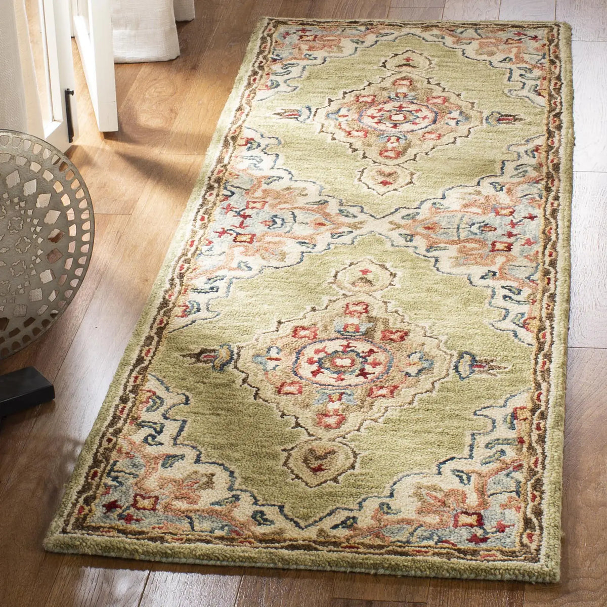 Safavieh Aspen 2'-3" x 11'-0" Rug in Sage / Brown
