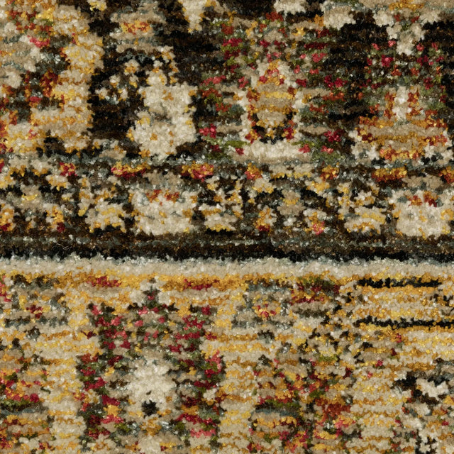 Oriental Weavers Sphinx Andorra 2431A Brown/ Gold Rug - room scene 2
