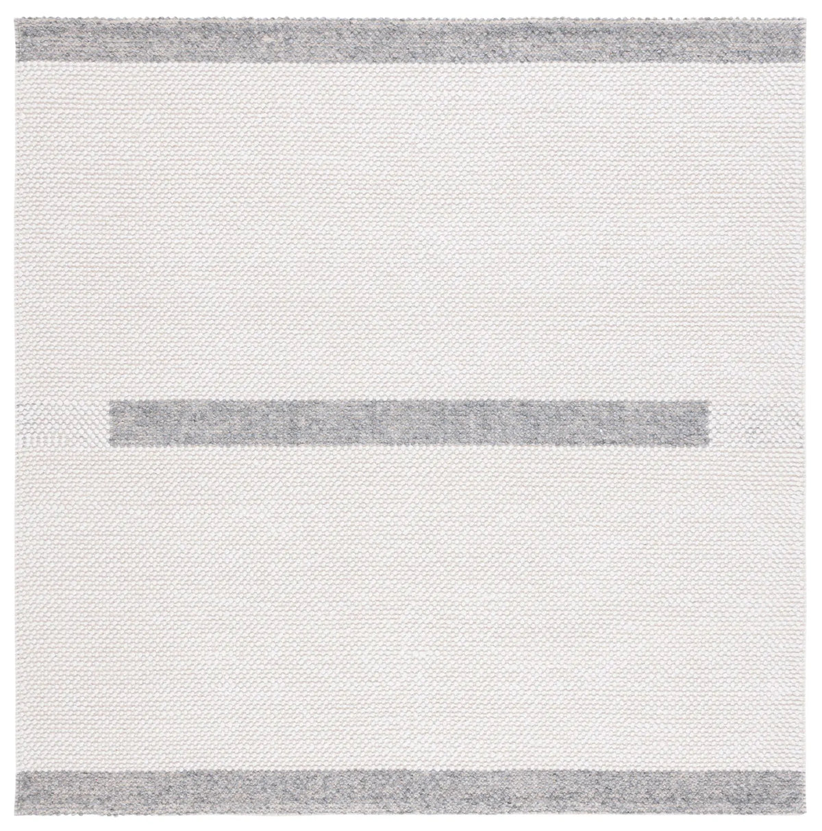 Safavieh Natura 6'-0" x 6'-0" Rug in Ivory / Dark Grey