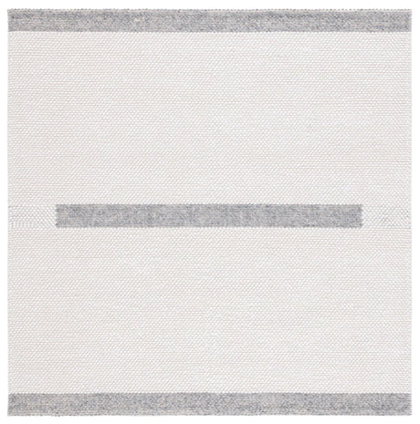 Safavieh Natura 6'-0" x 6'-0" Rug in Ivory / Dark Grey