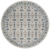 Safavieh Madison 6'-7" x 6'-7" Rug in Ivory / Navy