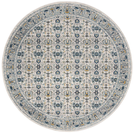 Safavieh Madison 6'-7" x 6'-7" Rug in Ivory / Navy