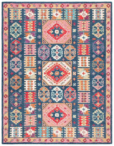 Safavieh Aspen 10'-0" x 14'-0" Rug in Blue / Red