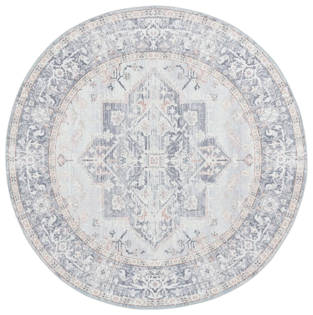 Safavieh Arizona 6'-0" x 6'-0" Rug in Grey / Light Grey