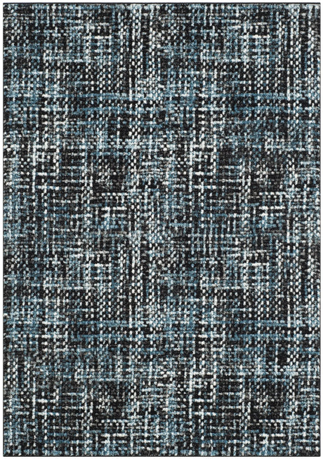 Safavieh Porcello 4'-0" x 6'-0" Rug in Charcoal / Blue
