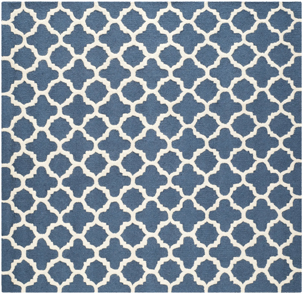 Safavieh Cambridge 6'-0" x 6'-0" Rug in Navy / Ivory