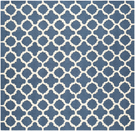 Safavieh Cambridge 6'-0" x 6'-0" Rug in Navy / Ivory