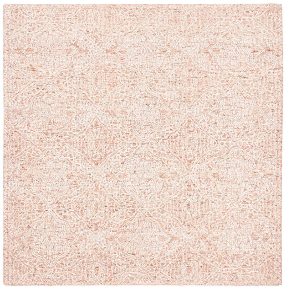 Safavieh Capri 7'-0" x 7'-0" Rug in Rust / Ivory