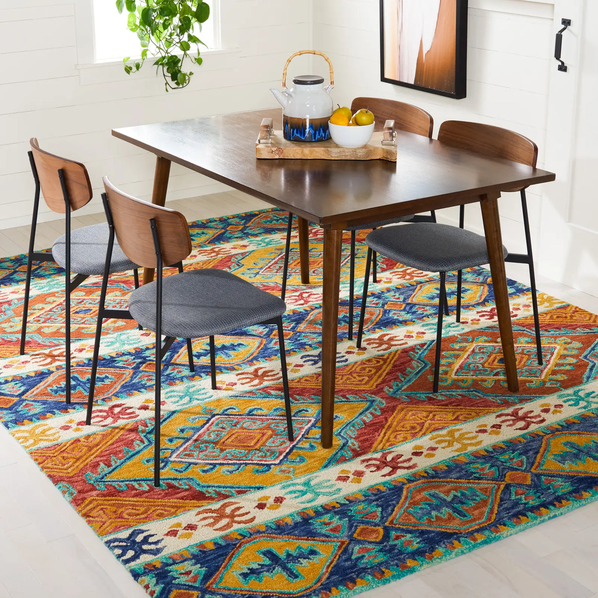 Safavieh Aspen 10'-0" x 14'-0" Rug in Navy / Ivory